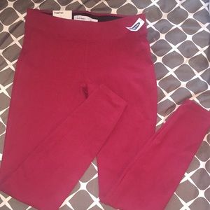 Red Old Navy Leggings